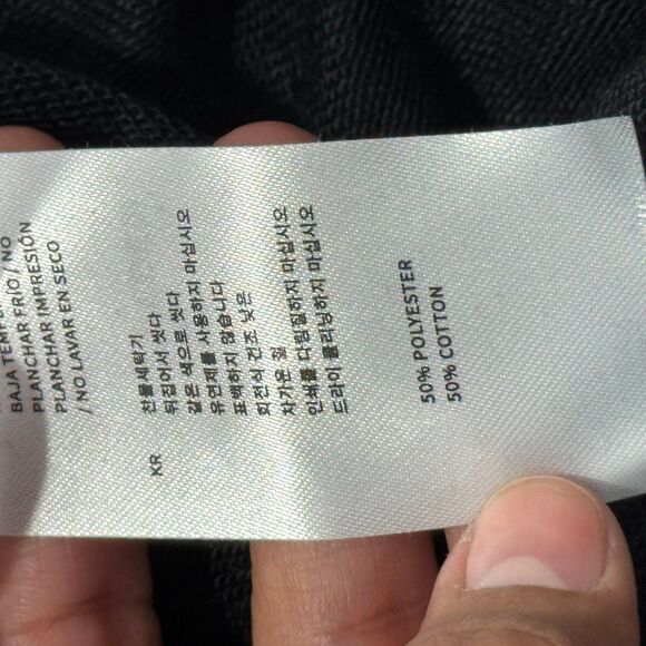 Aelfric Eden No Fear Hoodie Black Sweatshirt medium Graphics Details Oversize - Picture 12 of 12